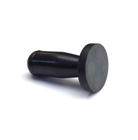 Gripmagnet neodym i gummi med knopp